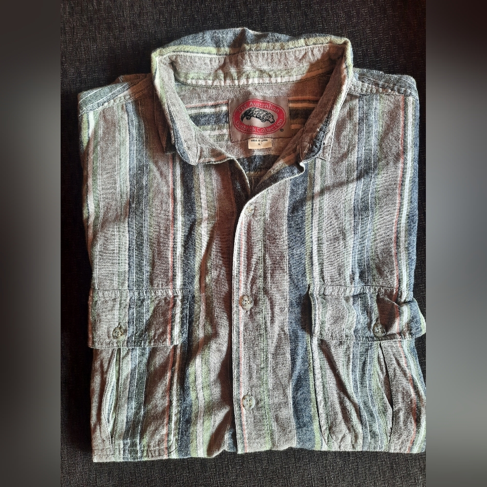 The Australian Outback Collection Men's Button Down Shirt